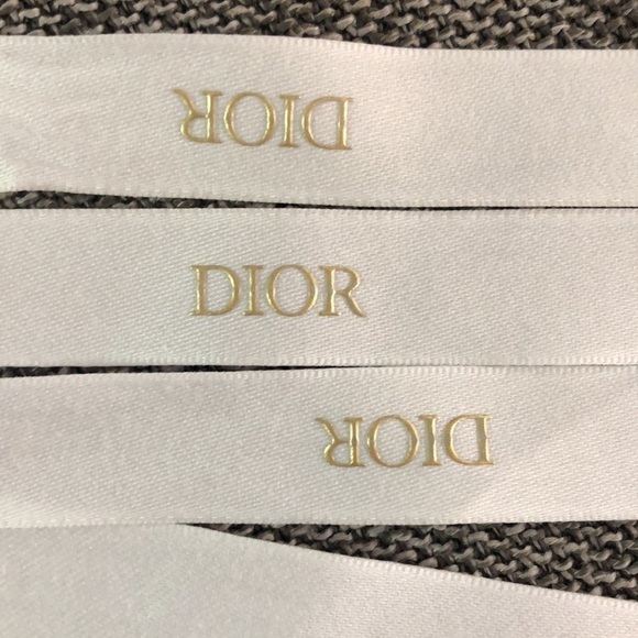 DIOR • BOX & RIBBON GIFT SET • GRANVILLE WHITE & GOLD FLORAL - Picture 13 of 16